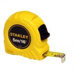 CINTA METRICA CON CASE DURO DE 5M 16 PIES - STANLEY